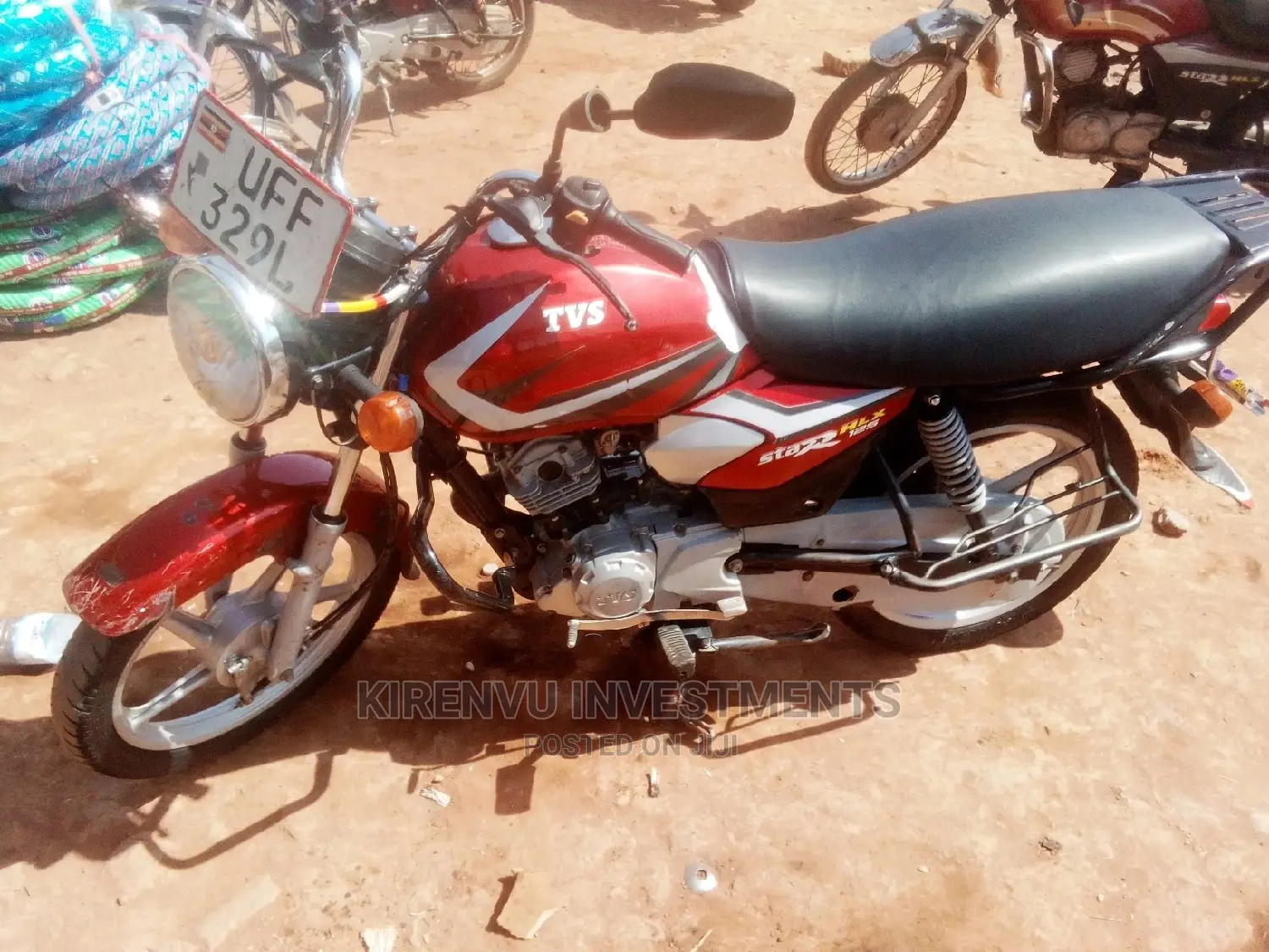 TVS Apache 180 RTR 2018 Red