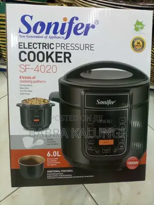 6l Sonifer Electric Pressure Cooker