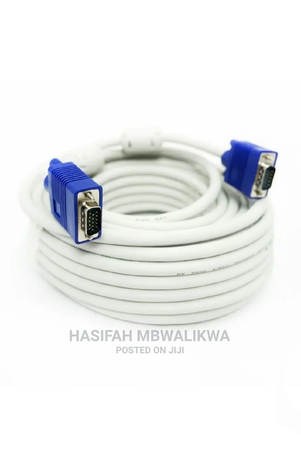 5M VGA to VGA Cable Blue,White