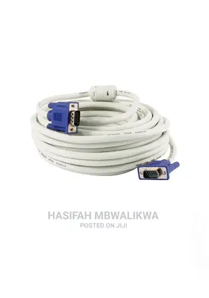 5M VGA to VGA Cable Blue,White