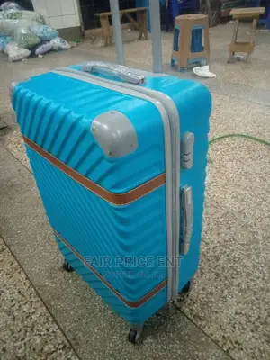 Plastic Suitcases Big ( Blue)