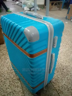 Plastic Suitcase Medium ( Blue)