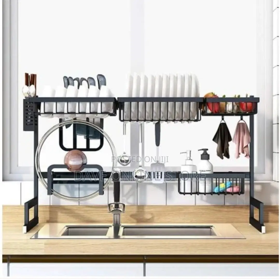 Dish Drying Draining Rack, Over the Sink Display Stand