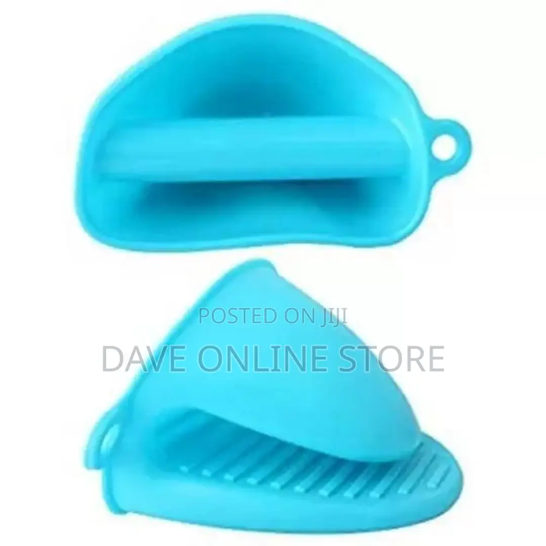 2 Piece Oven Mitts, Cooking Finger Heat Resistant Gloves-