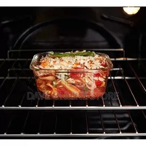 3 Piece Microwave Oven Glass Bowls Fridge Containers -