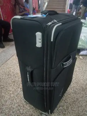 Original Cloth Suitcase by KZNGS Big ( Black)