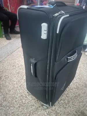 Original Cloth Suitcase by KZINGS Medium ( Black)