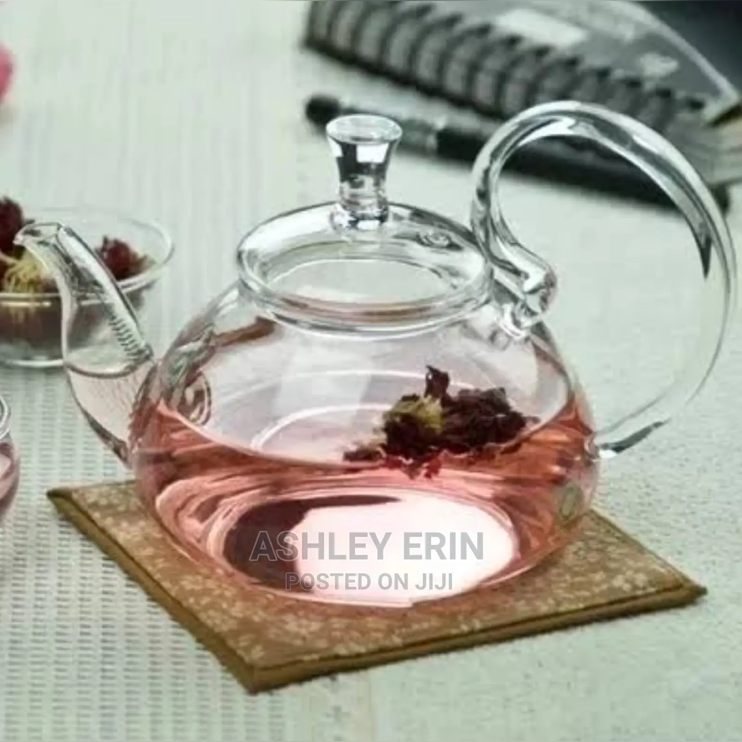 Clear Glass Teapot Infuser