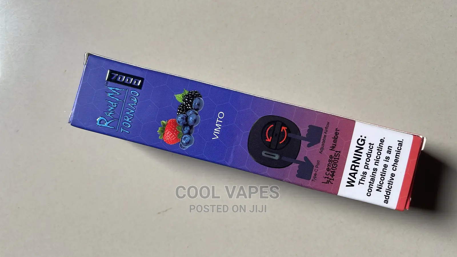 Rechargeable/Refillable Vape Pen Randm Vape