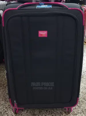 Cloth Suitcases (Black 