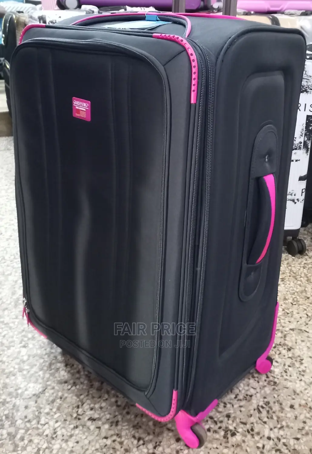 Cloth Suitcases (Black 