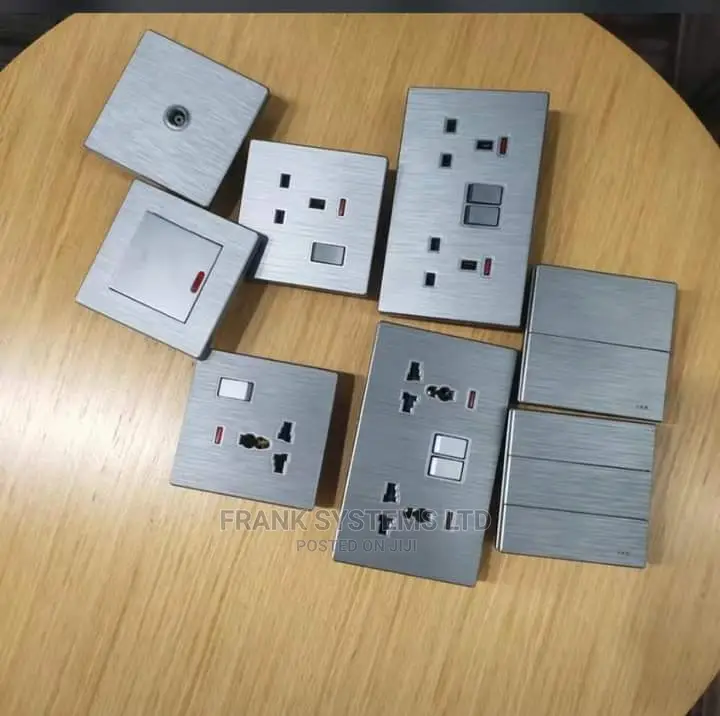 Electric Sockets Grey