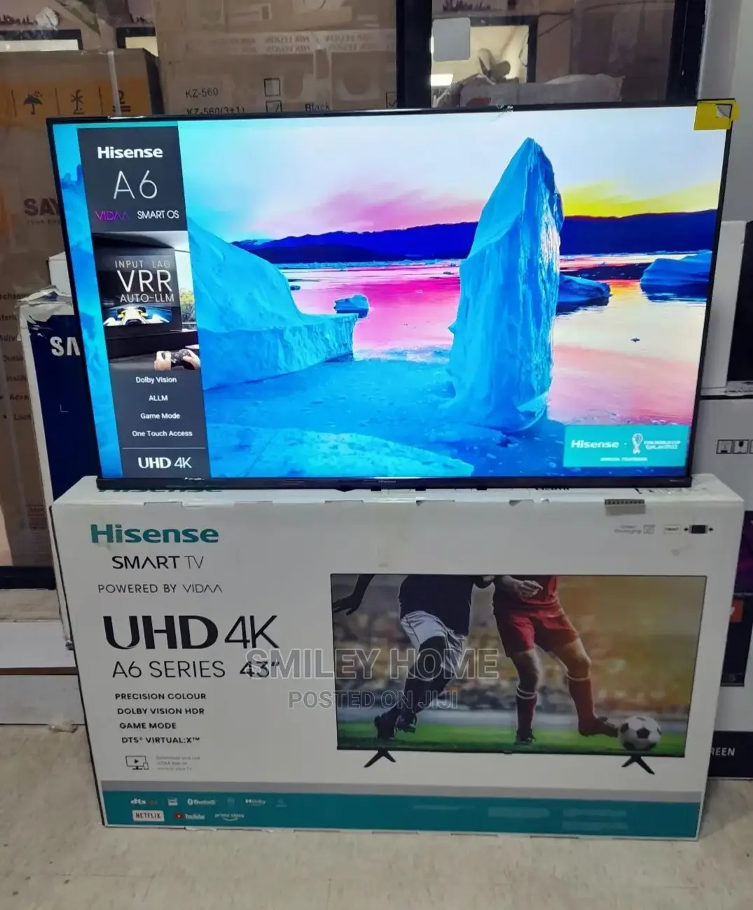 Hisense 43inches Smart Tv