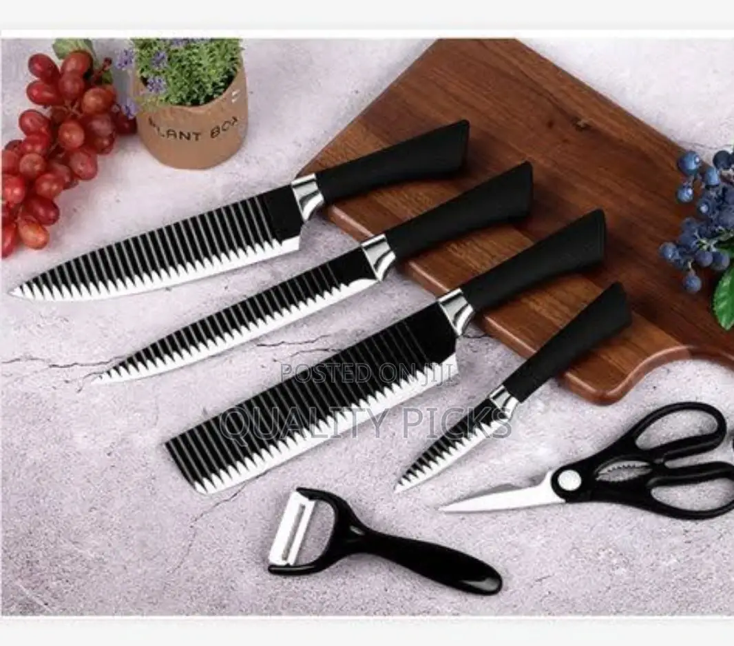 6 In 1 Knife Set
