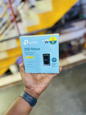 Tp-Link 300mbps Wifi Adapter With Wps Support