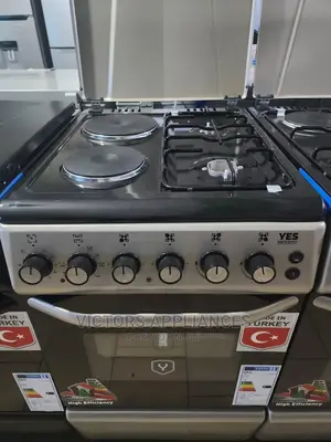 YES COOKER 2 Gas 2 Electric Cooker 50x60cm
