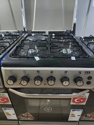 YES COOKER 2 Gas 2 Electric Cooker 50x60cm