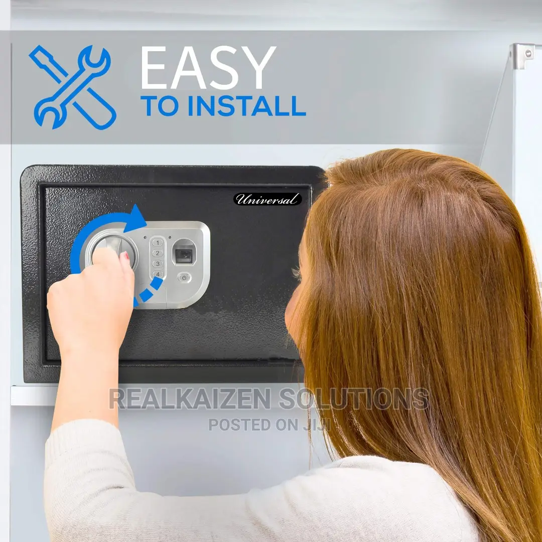 UNIVERSAL Small Size Digital Fingerprint |Key Safe Vault Box