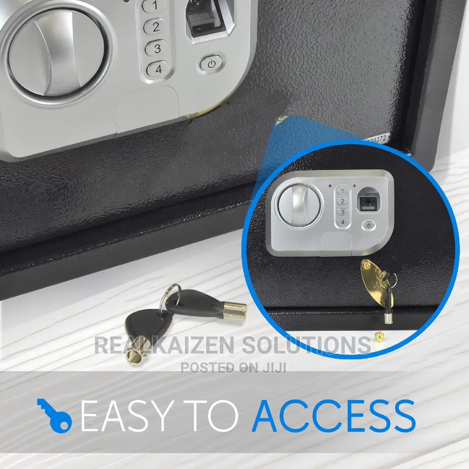 UNIVERSAL Small Size Digital Fingerprint |Key Safe Vault Box