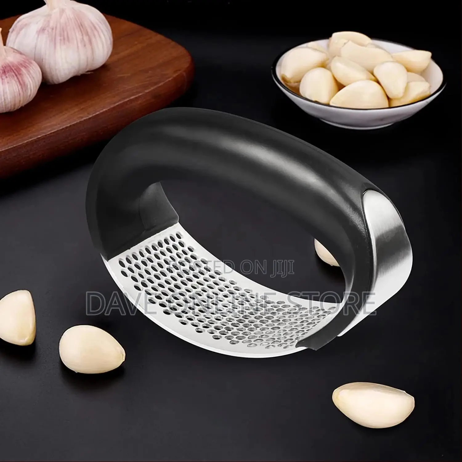Stainless Steel Garlic Press Rocker