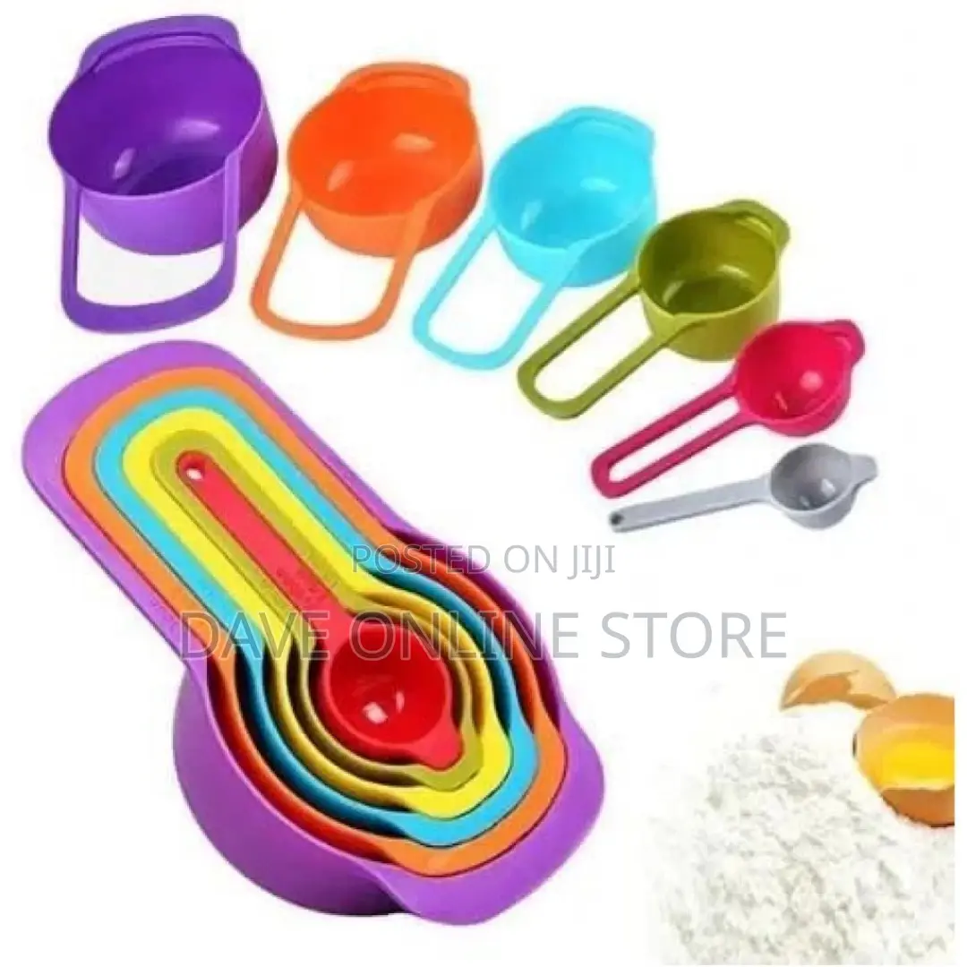 Measuring Spoons 6 Piece Set – Multi-Color