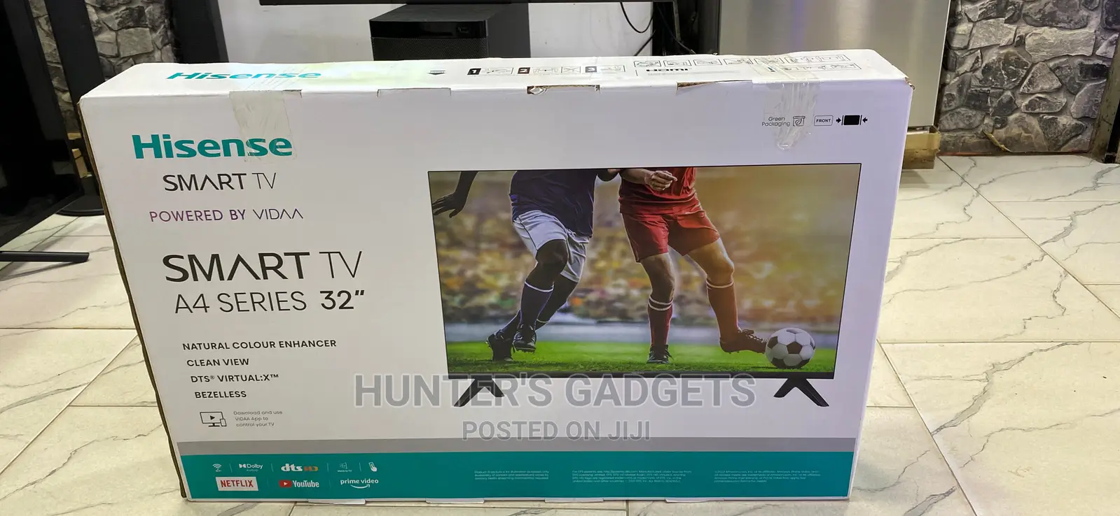 Hisense 32 Smart Digital Frameless Tv