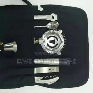 Cocktail Set, 7 Piece Bartender Drink Mixing Kit