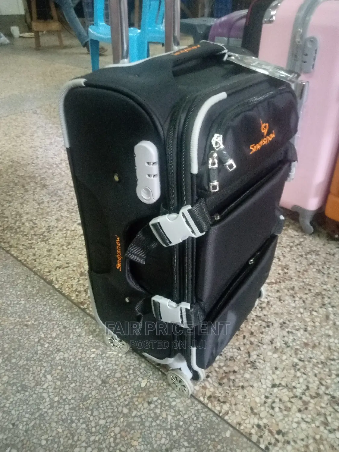 Original Cloth Suitcase Small( Black)