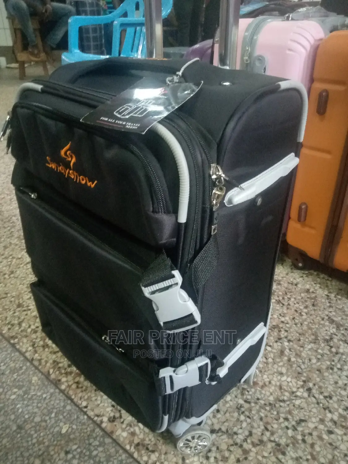 Original Cloth Suitcase Small( Black)