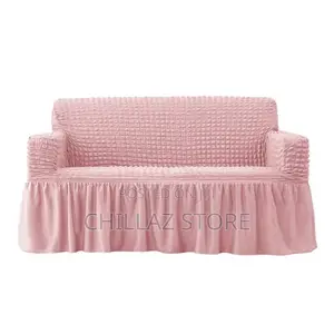 3:1:1 Pink Elastic Sofa Covers