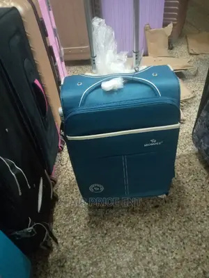 Cloth Suitcase Monde, Small ( Blue)