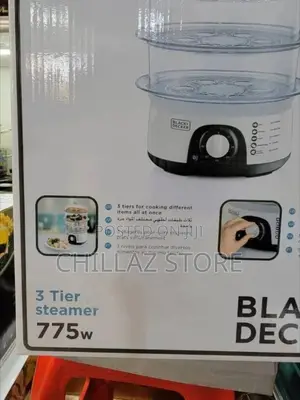 3tier Black and Decker Steamer