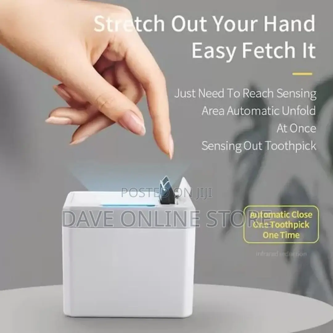 Smart Toothpick Holder Dispenser