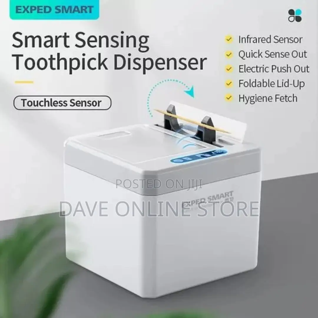 Smart Toothpick Holder Dispenser