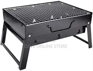 BBQ Portable Foldable Charcoal Black Barbecue Grill