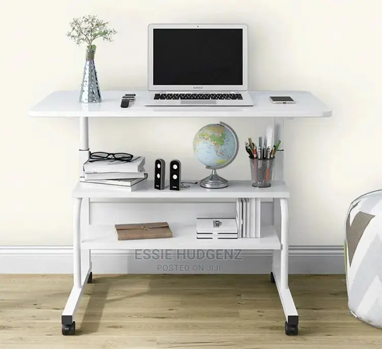 Laptop Table With Wheels, Computer Stand