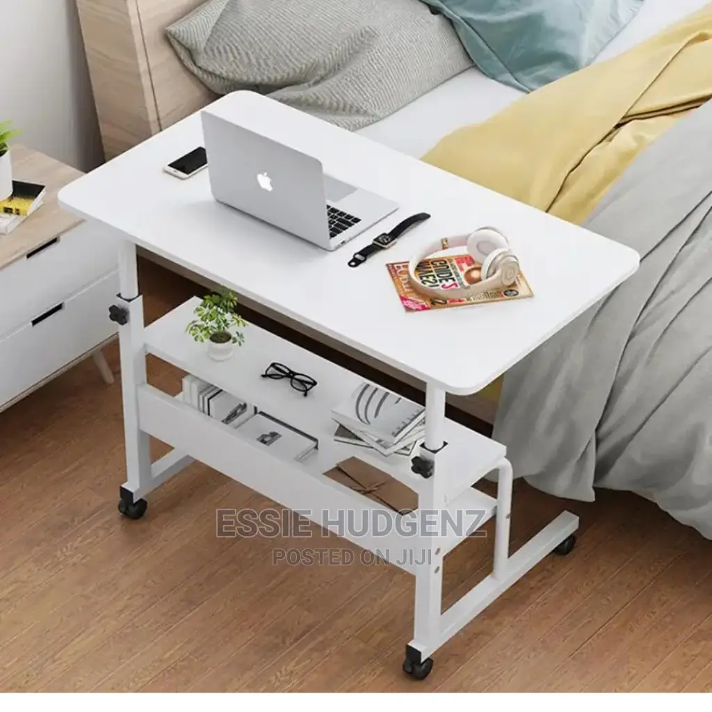 Laptop Table With Wheels, Computer Stand
