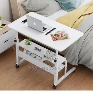 Laptop Table With Wheels, Computer Stand
