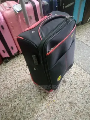 Cloth Suitcase Medium ( Black)