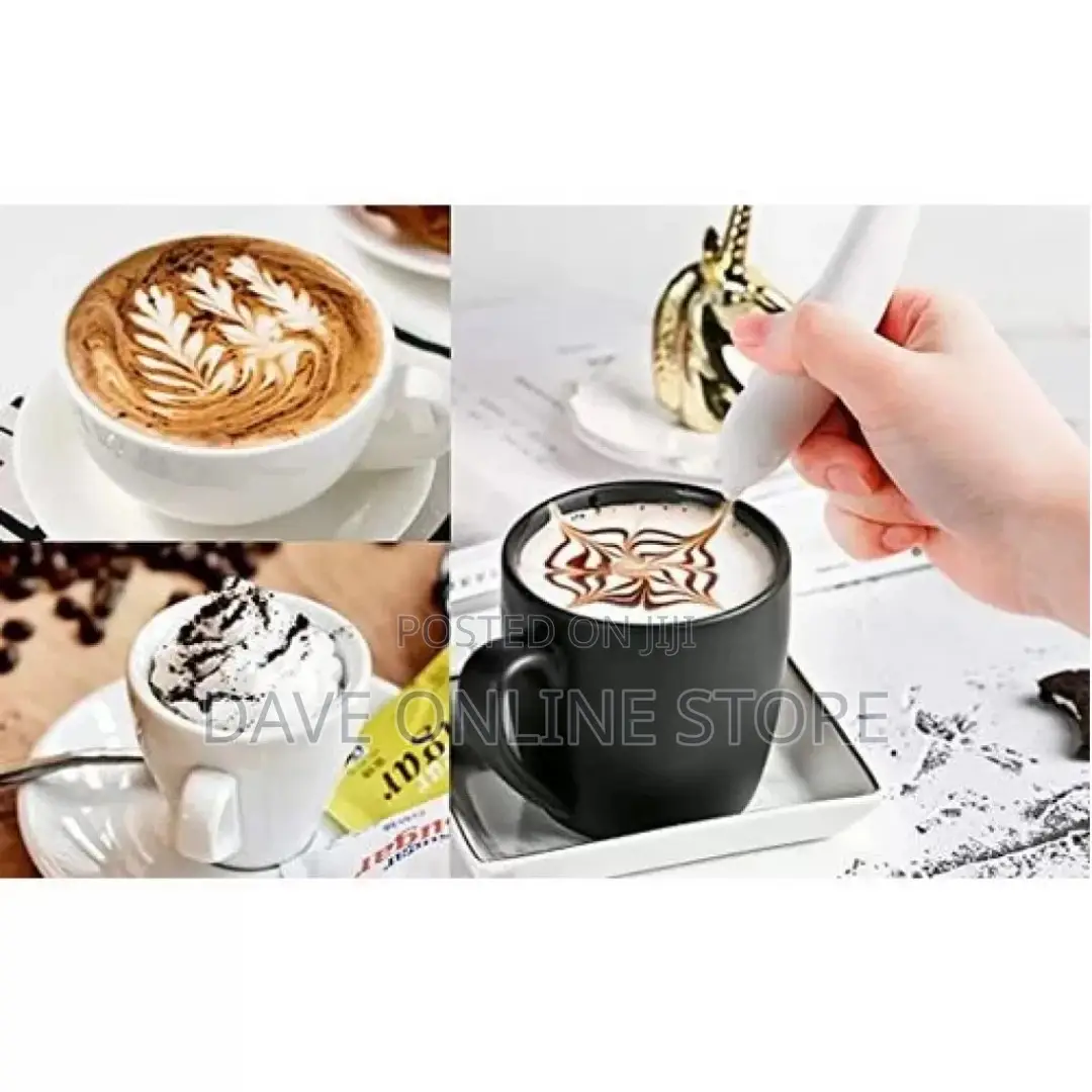 Latte Coffee Spice Pen, Cake Decoration Carving Pen