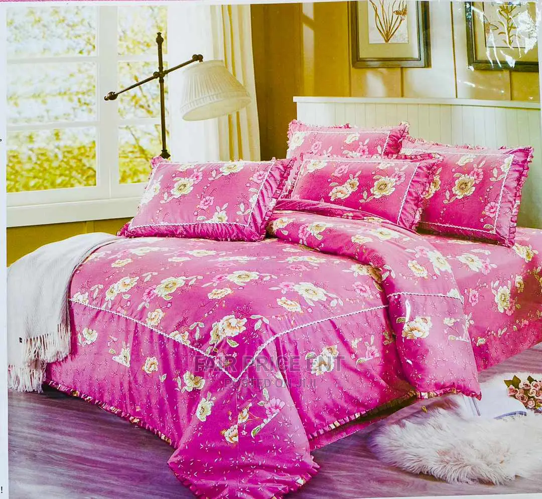 Duvet Cover 6*6 (Pink)