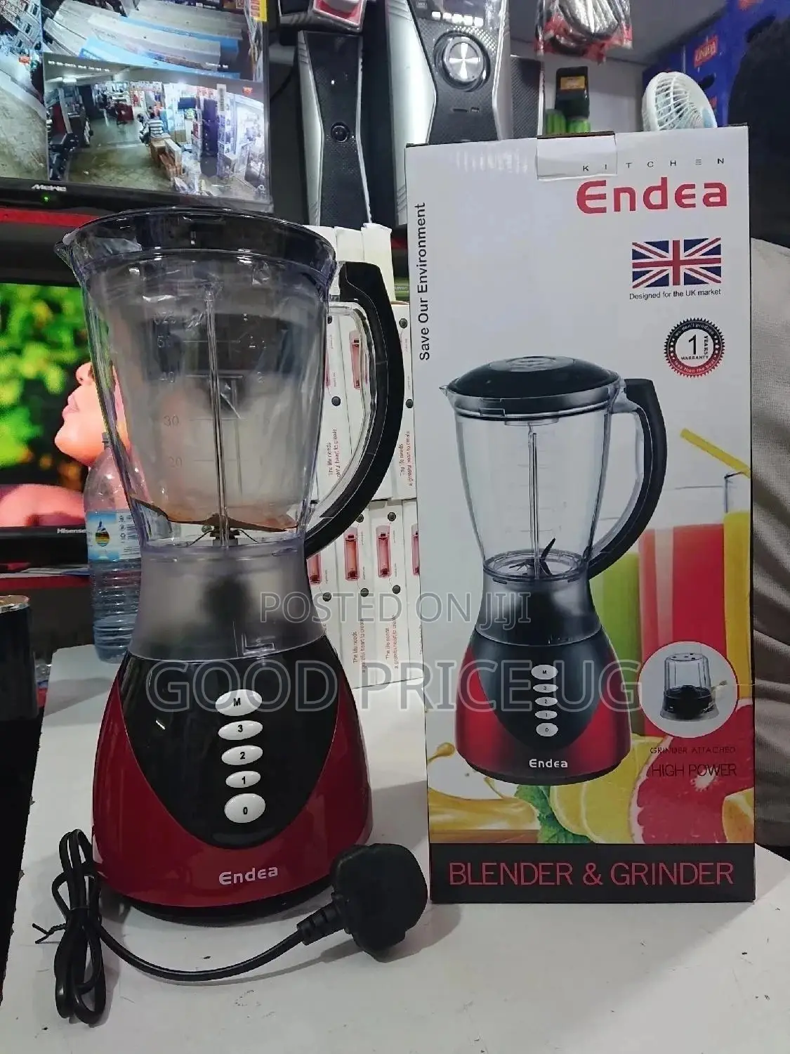 Endea England Blender With 2 Year Warranty