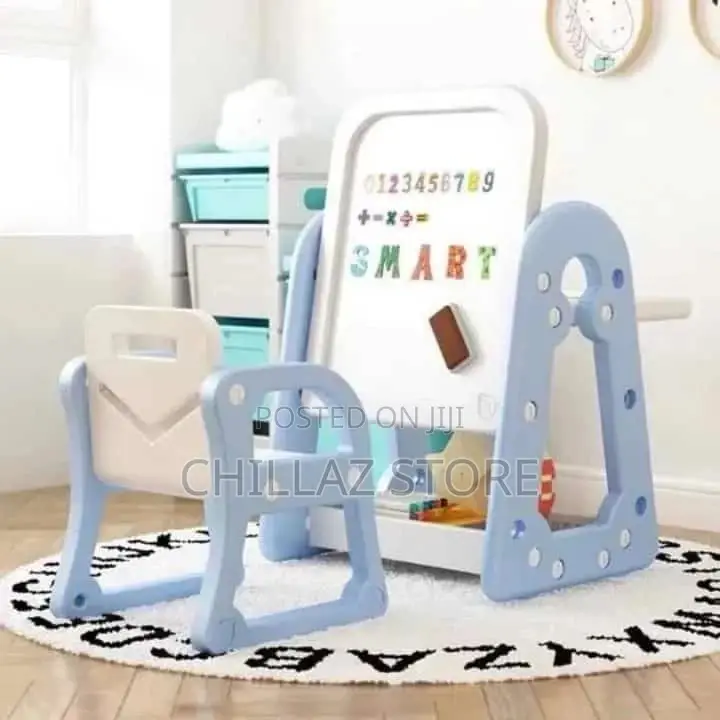 Magnetic Drawing Board With a Chair