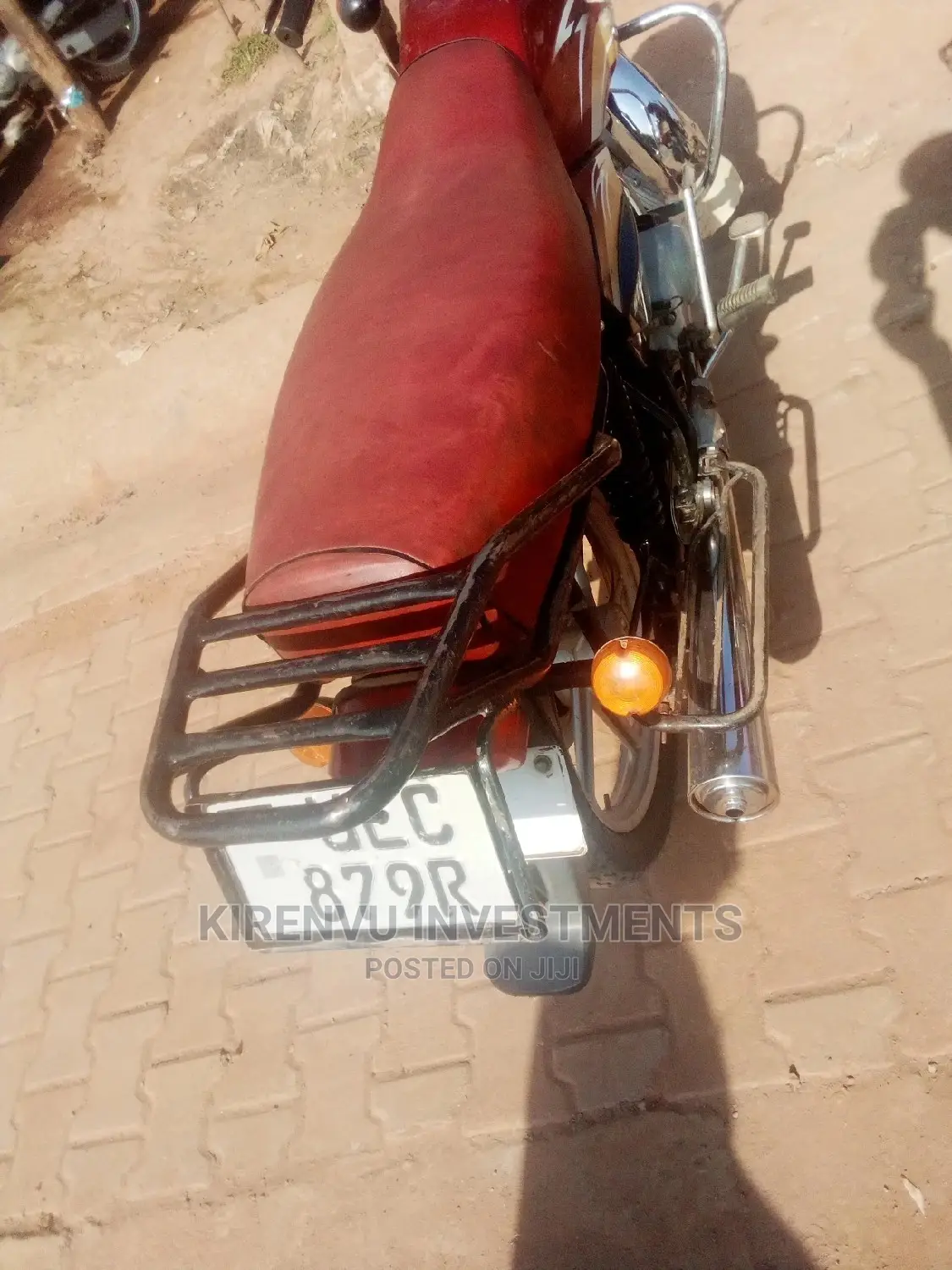 TVS XL 100 2015 Orange