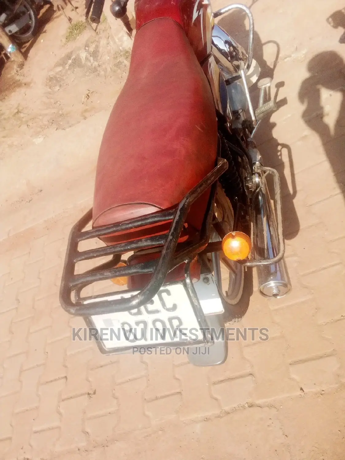 TVS XL 100 2015 Orange
