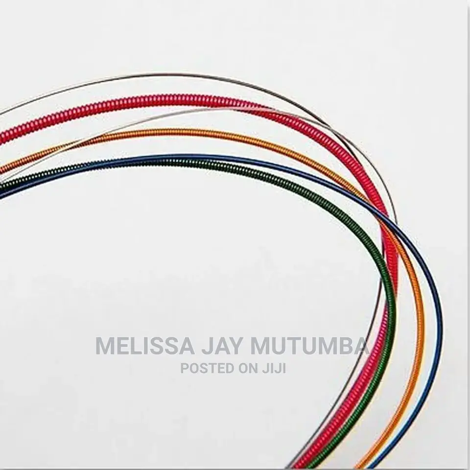 Colored Guitar Strings