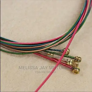 Colored Guitar Strings