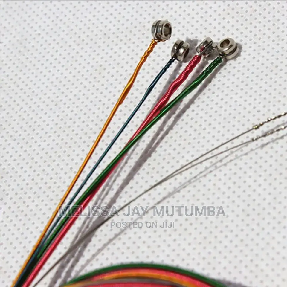 Colored Guitar Strings