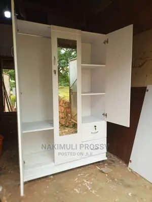 Brand New 3 Doors White Wardrobe