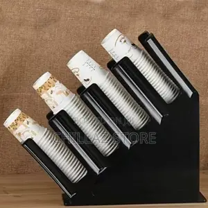 Paper Cup Holder Organizer With Stand